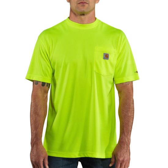 Bright Lime Carhartt 100493 Front View