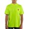 Bright Lime Carhartt 100493 Front View Thumbnail
