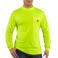 Bright Lime Carhartt 100494 Front View Thumbnail