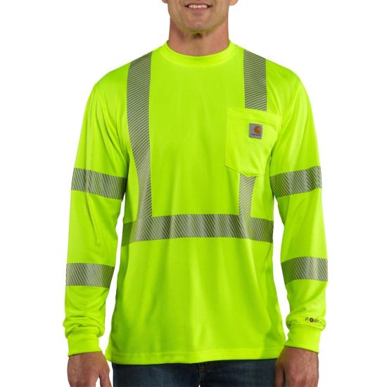 Bright Lime Carhartt 100496 Front View