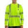 Bright Lime Carhartt 100496 Front View Thumbnail