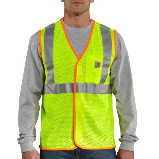 Bright Lime Carhartt 100501 Front View