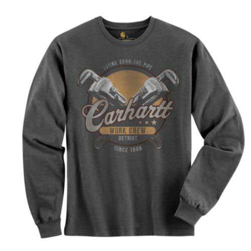 Carbon Heather Carhartt 100575 Front View
