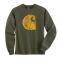 Army Green Carhartt 100582 Front View