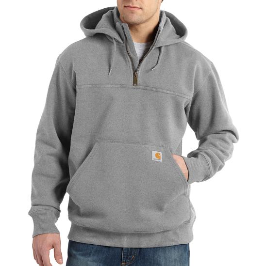 heavyweight quarter zip sweatshirt