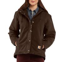 Carhartt 100657 - Women's Sandstone Berkley Jacket - Sherpa Lined