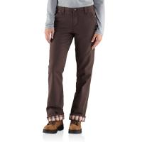 Carhartt 100678 - Women's Fulton Flannel Lined Relaxed Fit Pant  