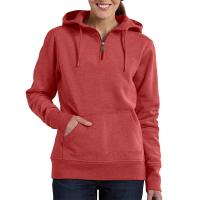 Carhartt 100705 - Women's Clarksburg Quarter Zip Hooded Sweatshirt     