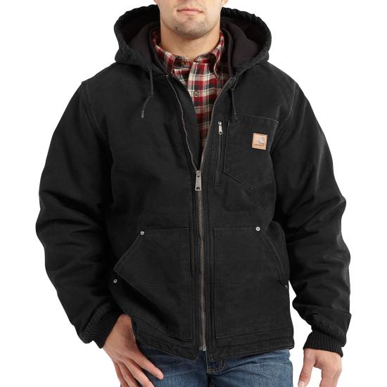 Carhartt 100729 - Chapman Sandstone Jacket - Fleece Lined | Dungarees