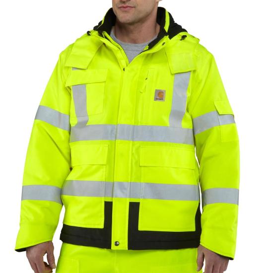 Bright Lime Carhartt 100787 Front View