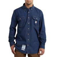 Carhartt 100796 - Flame-Resistant Washed Denim Shirt                 
