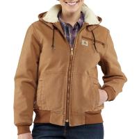 Carhartt 100815 - Women's Weathered Duck Jacket - Sherpa Lined