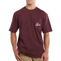 Carhartt 101126 - Short Sleeve Bricks Graphic Pocket T-Shirt
