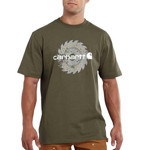 Army Green Carhartt 101131 Front View