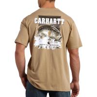 Carhartt 101133 - Maddock Short Sleeve Bass Graphic Pocket T-Shirt