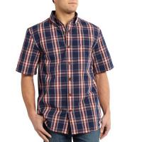 Carhartt 101155 - Essential Short Sleeve Button Collar Plaid Shirt