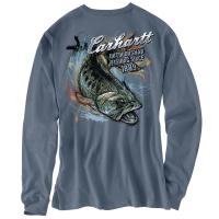 Carhartt 101239 - Maddock Long Sleeve Big Catch Pocket T-Shirt