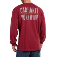Carhartt 101241 - Workwear Long Sleeve Block Graphic T-Shirt