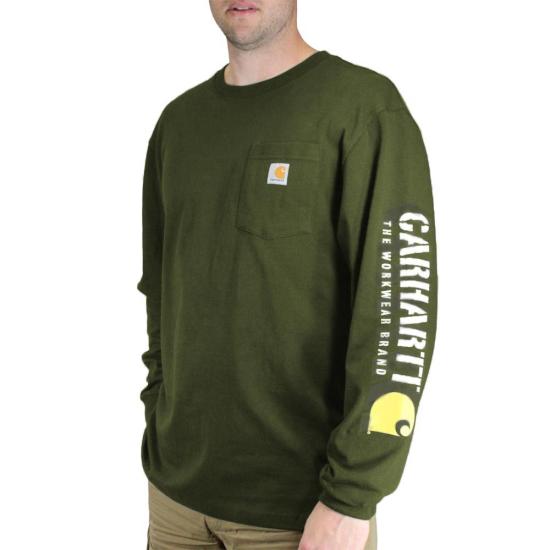 Army Green Carhartt 101397 Front View