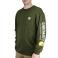 Army Green Carhartt 101397 Front View - Army Green