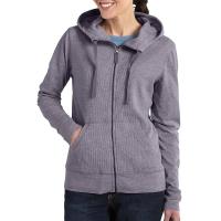 Carhartt 101424 - Women's Hayward Zip Front Hooded Sweatshirt