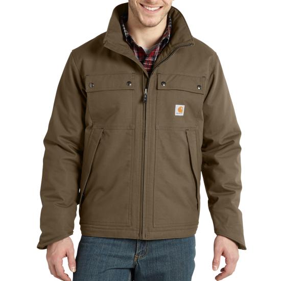 Carhartt 101492 - Jefferson Quick Duck Traditional Jacket - Quilt Lined ...