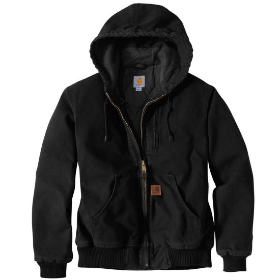 Carhartt 101540 - Men's Sandstone Active Jacket - Quilt Flannel Lined ...