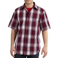 Carhartt 101551 - Essential Plaid Open Collar Short Sleeve Shirt  