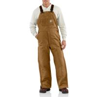 Carhartt 101626 - Flame-Resistant Duck Bib Overall - Quilt Lined