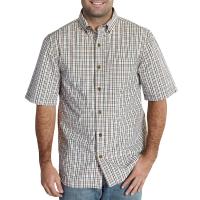 Carhartt 101959 - Essential Plaid Button Down Short Sleeve Shirt