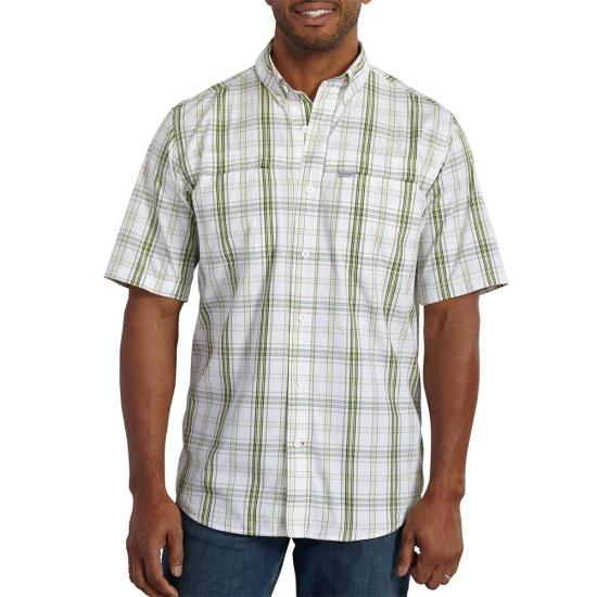 Carhartt 101963 - Force® Mandan Plaid Short Sleeve Shirt | Dungarees