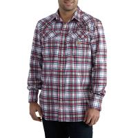 Carhartt 102015 - Flame-Resistant Snap Front Plaid Shirt