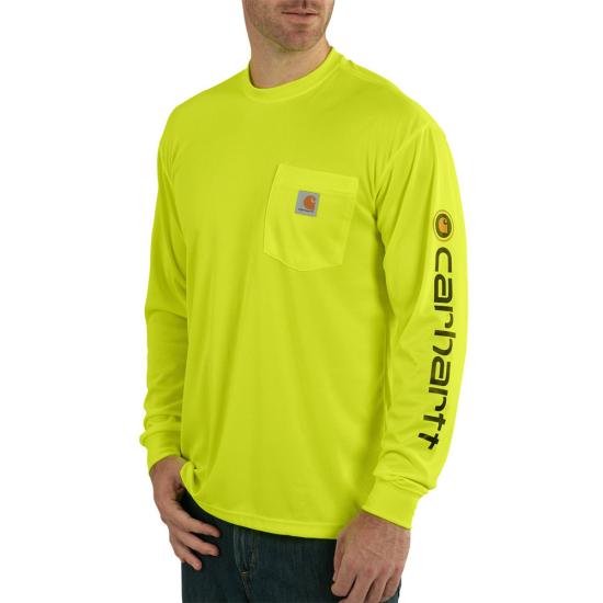 Bright Lime Carhartt 102181 Front View