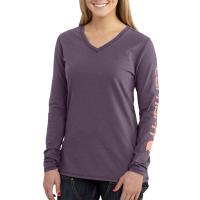 Carhartt 102236 - Women's Sleeve Logo Long Sleeve T-Shirt