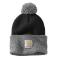 Black Carhartt 102240 Front View - Black