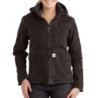 Carhartt 102248 - Women's Full Swing® Caldwell Sandstone Jacket - Sherpa Lined