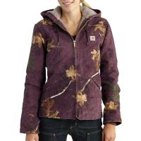 Carhartt 102309 - Women's Camo Sierra Jacket - Sherpa Lined