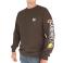 Dark Brown Carhartt 102328 Front View - Dark Brown