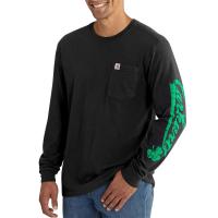 Carhartt 102559 - Maddock Long Sleeve Shamrock Graphic T-Shirt