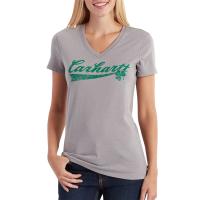 Carhartt 102606 - Women's Lockhart Short Sleeve Shamrock Graphic T-Shirt