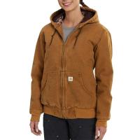 Carhartt 102745 - Women's Sandstone Active Jac - Quilted Flannel Lined