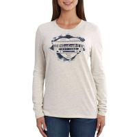 Carhartt 102764 - Women's Lockhart "Rail Car Heart" Long Sleeve T-Shirt