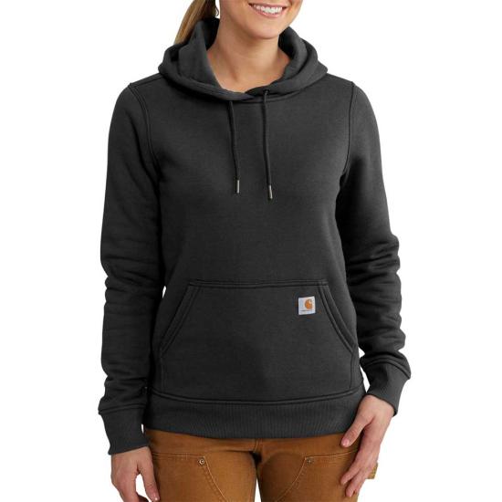 Carhartt Womens Regular Clarksburg Half Zip Hooded Sweatshirt 