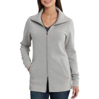 Carhartt 102796 - Women's Clarksburg Zip Front Tunic Sweatshirt 