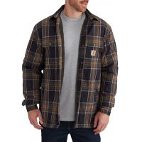 Carhartt 102823 - Sherpa Lined Plaid Long Sleeve Shirt Jac