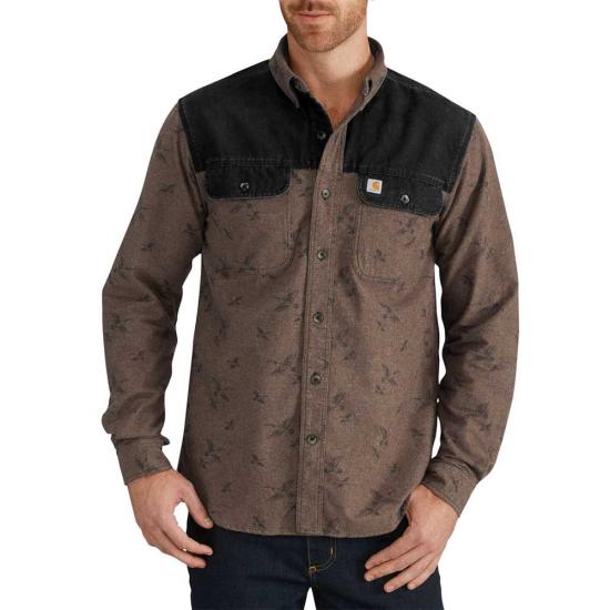 Dark Coffee Heather Carhartt 102827 Front View