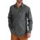 Dark Blue Chambray Carhartt 102840 Front View - Dark Blue Chambray