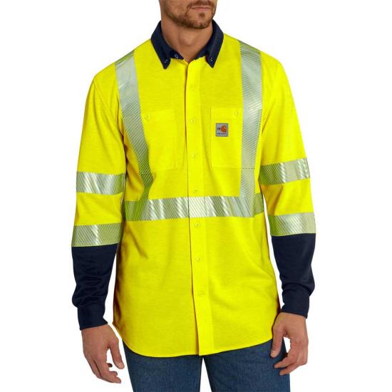 Bright Lime Carhartt 102843 Front View