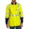 Bright Lime Carhartt 102843 Front View Thumbnail