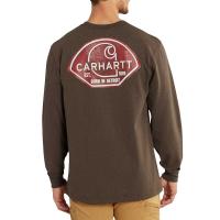 Carhartt 102857 - Workwear Graphic Carhartt Patch Long Sleeve T-Shirt